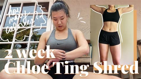 calories burned chloe ting 2 week shred|nourished life shred reviews.